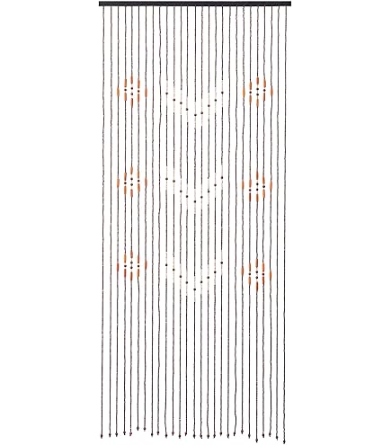 Amazon.co.jp: 昭和レトロ 玉のれん ビーズ暖簾 スキルスクリーン薔薇